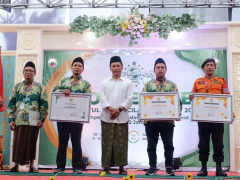 LAZISNU Cilacap Dapat Penghargaan tentang Peningkatan Kesejahteraan Ekonomi Warga