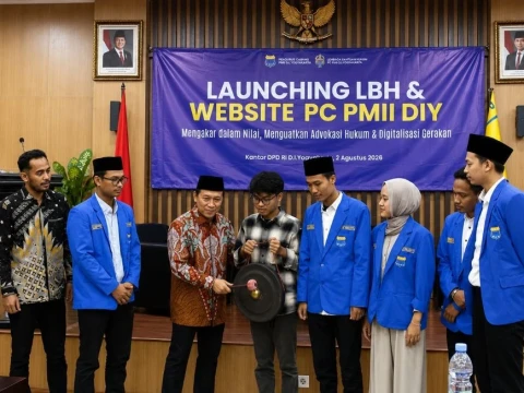 PMII DIY Luncurkan LBH dan Situsweb, Perkuat Advokasi Hukum hingga Gerakan Digital