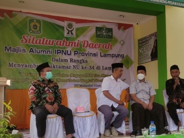 ​Enam Titik Ngopi Bareng Majelis Alumni IPNU Lampung Saat Muktamar NU