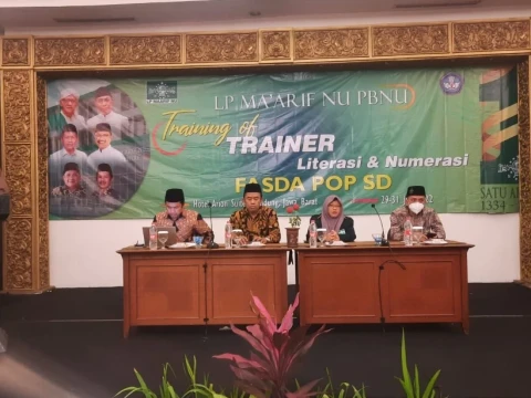 Ma’arif NU Resmikan ToT Fasilitator Daerah Jenjang Sekolah Dasar