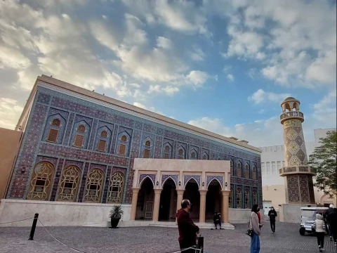 Pesona Masjid Biru Katara, Terima Kunjungan Suporter Non-Muslim Selama Piala Dunia 2022