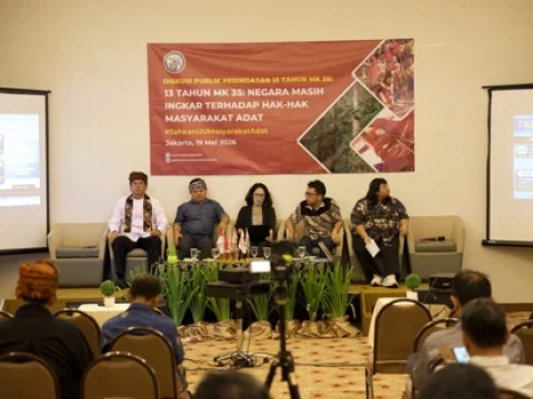 13 Tahun MK 35, Pengakuan Masyarakat Adat Dinilai Belum Hadirkan Keadilan Ekologis