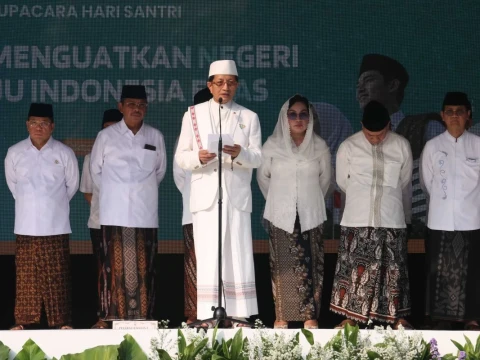 Kemenag Resmikan Satgas Safe Santri pada Peringatan Hari Santri 2026