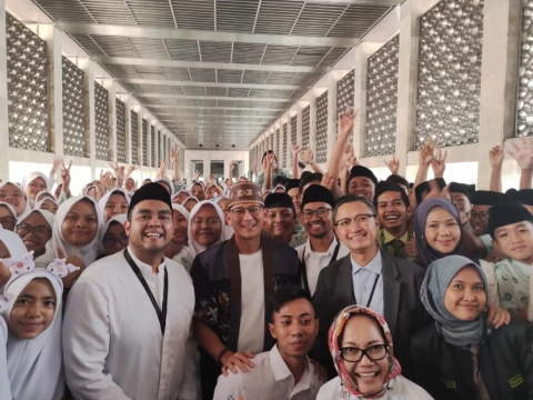 Melalui Santri Innofest Menparekraf Sandiaga Uno Dorong Inovasi