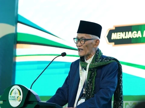 Munas Konbes NU 2026 Resmi Dibuka, Rais Aam Harap Ada Setitik Debu Keberkahan Bagi Pengurus