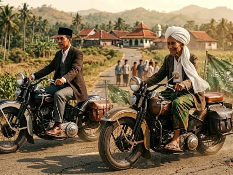 Kiai dan Kuda Besi: Jejak Motor Kiai Wahab Chasbullah dan KH Abdullah Ubaid