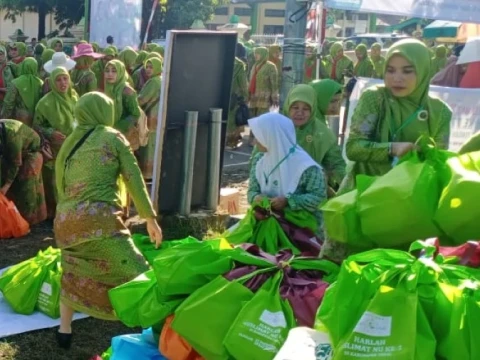Muslimat NU Tegal Sediakan 50.000 Nasi Bungkus di Harlah Ke-77
