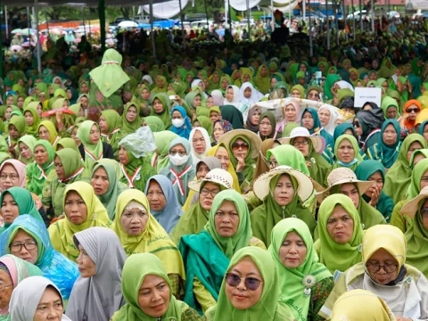 Muslimat dan Warga NU Lampung Siap Sukseskan Harlah Ke-101 NU di GBK