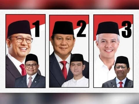 KPU Tetapkan Nomor Urut Capres-Cawapres Pemilu 2024