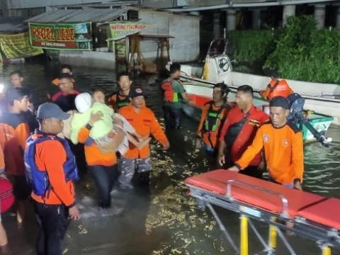 Kondisi Terkini Banjir Demak, Relawan NU Terus Bergerak Lakukan Penanganan