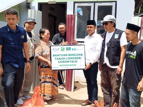 NU Peduli Salurkan Bahan Bangunan, Sembako, dan Alas Tidur untuk Warga Terdampak Bencana di Gorontalo