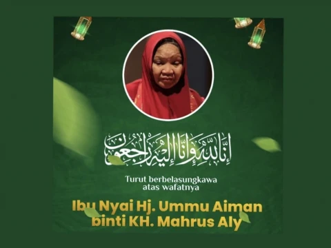 Innalillahi, Putri KH Mahrus Ali Lirboyo, Nyai Hj Ummu Aiman Rifa'i Wafat