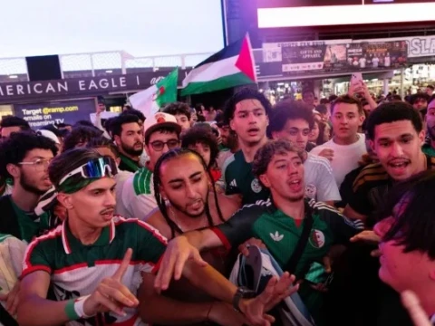Dukungan untuk Palestina Menggema di Sejumlah Stadion dan Pertandingan Piala Dunia 2026