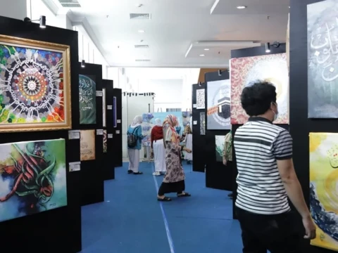 36 Negara Ikuti Pameran Kaligrafi di MTQ Nasional Ke-30 Samarinda