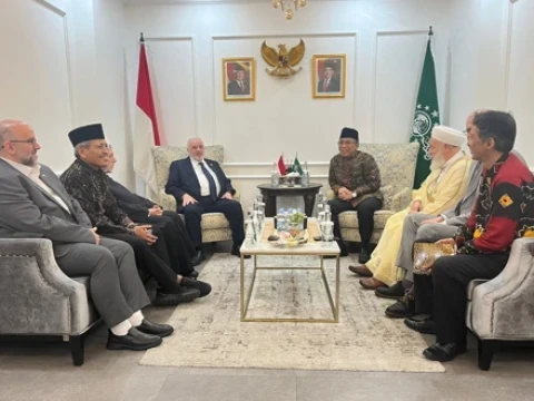 PBNU dan Menteri Wakaf Suriah Jajaki Kerja Sama Bidang Pendidikan, Keagamaan, hingga Kebudayaan