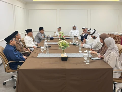 Ketum PBNU Terima Delegasi UEA, Bahas Perdamaian Kawasan dan Kerja Sama Strategis
