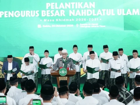 PBNU Masa Khidmah 2026-2031 Resmi Dilantik di Pesantren Al-Hamid Jakarta