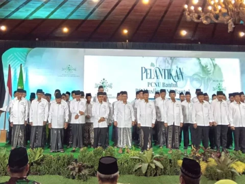 Hadiri Pelantikan PCNU Bantul, Ini Pesan Katib Aam dan Waketum PBNU