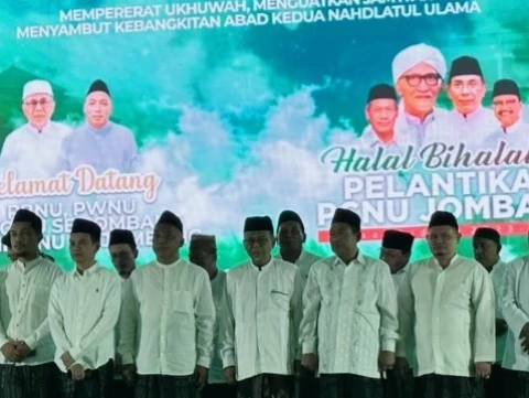 PBNU Lantik PCNU Jombang Masa Khidmah Terbatas 2023-2024, Tekankan Kerja Cepat