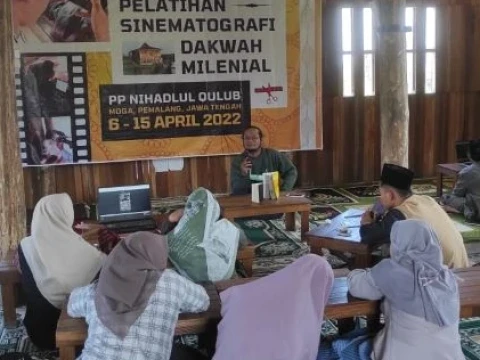 Pesantren Nihadlul Qulub Pemalang Isi Ramadhan dengan Pelatihan Dakwah Milenial