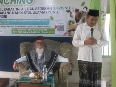 PCNU Pidie Aceh Luncurkan LAZISNU, Perkuat Gerakan Sosial Umat