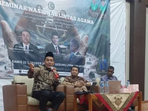 Seminar Lintas Agama di UIN Ar-Raniry Aceh Bahas Solidaritas Kemanusiaan Hadapi Bencana Alam