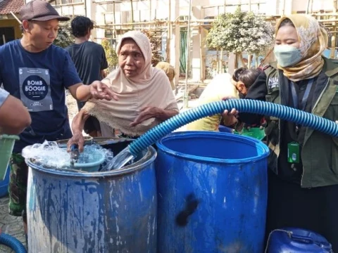 131,5 Ribu Liter Air Bersih Disalurkan LAZISNU Cilacap untuk Bantu Warga Terdampak Kekeringan