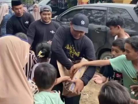PCNU Balangan Salurkan Bantuan untuk Korban Banjir Bandang di Kecamatan Tebing Tinggi
