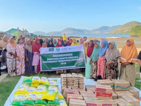 Penyintas Gempa NTT Masih Tinggal di Tenda Pengungsian, NU Peduli Salurkan Bantuan ke 6 Kabupaten