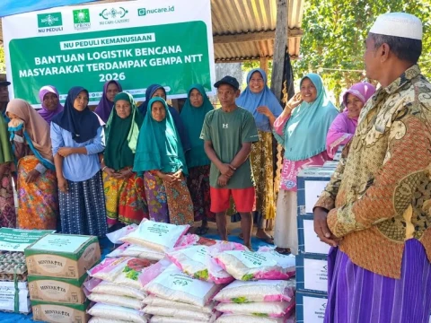 NU Peduli NTT Lanjut Salurkan Bantuan, Pemulihan Masjid Jadi Prioritas usai Gempa Flores