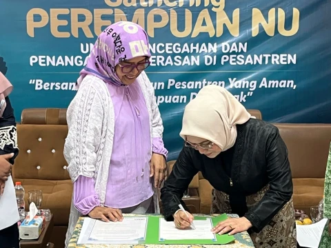 Di Tambakberas, Perempuan NU Deklarasikan Cegah Kekerasan di Pesantren