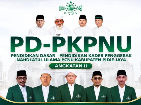 PCNU Pidie Jaya Aceh Gelar PD-PKPNU Angkatan II