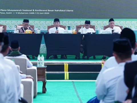 Sidang Pleno II Munas-Konbes, Ketum PBNU Sebut Pelatihan Kader NU Jadi Fondasi Meritokrasi
