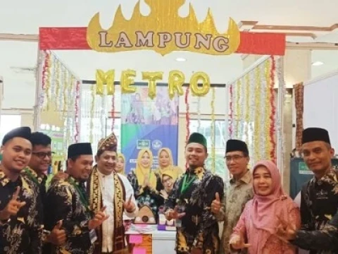 Tim POP LP Ma’arif NU Lampung Tampilkan Peta Imajinasi dan Jarimatika