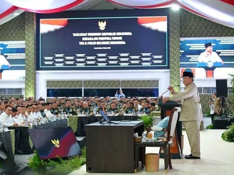 Prabowo Undang 800 Perwira Tinggi ke Istana, Bahas Kondisi Bangsa dan Negara