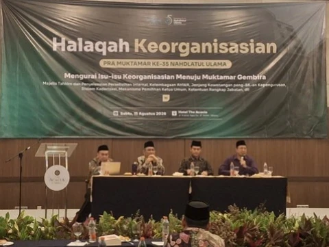 Halaqah Pra-Muktamar Ke-35 NU Bahas Pemilihan Ketua Umum, AHWA, dan Rangkap Jabatan