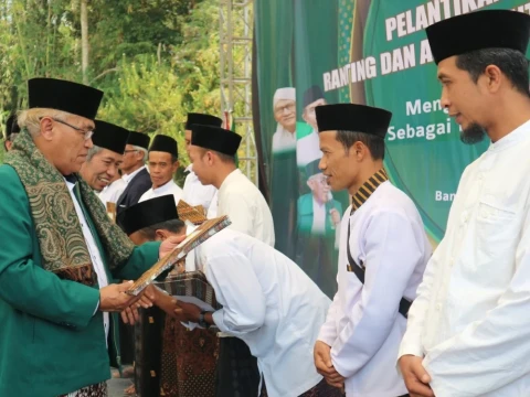 Wujudkan Pesan Gus Yahya, 1.500 Pengurus NU di Kedu Temanggung Dilantik