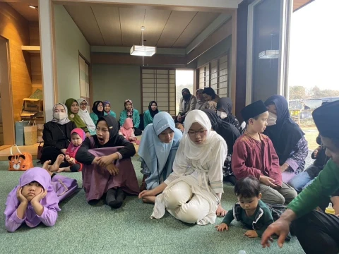 Semarak Ramadhan, PCINU Adakan Lomba Cerdas Anak Shaleh di Pesantren NU Jepang