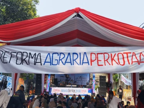 Peringatan Hari Habitat 2026 di Jakarta Dorong Reforma Agraria Sentuh Rakyat Miskin Kota