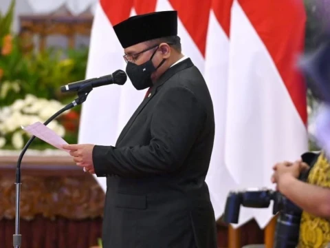 Doa Menag Yaqut saat Penganugerahan Gelar Pahlawan Nasional 2022