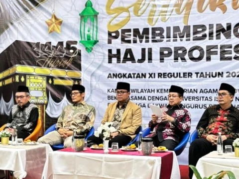 Peserta Sertifikasi Pembimbing Manasik Haji Perlu Dibekali Fiqih Komprehensif dan Kontemporer