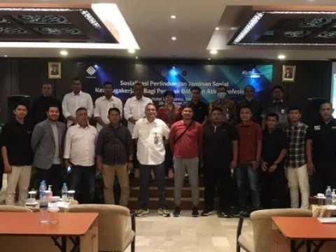 Atlet Profesional di Sumut Dapat Jaminan Sosial Kemnaker