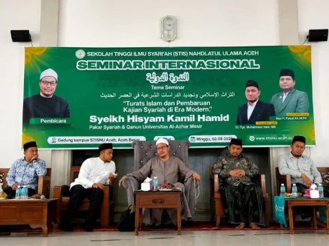 Seminar Internasional STISNU Aceh Hadirkan Pakar Al-Azhar, Perkuat Jejaring Akademik Global dan Pembaruan Kajian Syariah