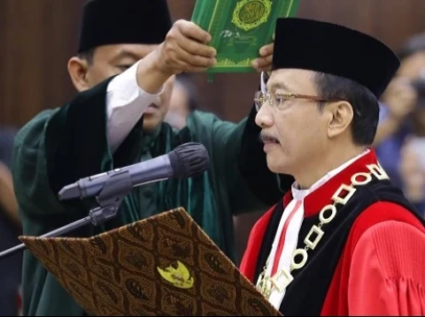Dilantik Jadi Ketua MK, Suhartoyo Akan Percepat Pembentukan MKMK Secara Permanen