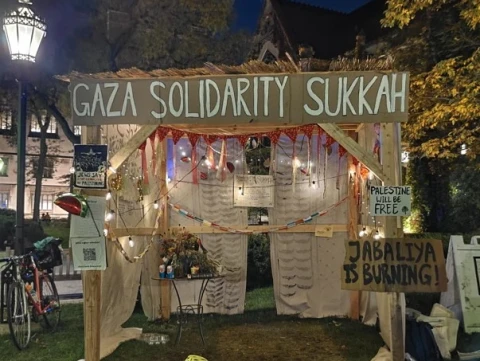 Komunitas Mahasiswa Yahudi Universitas Chicago Dirikan Tenda Solidaritas Palestina