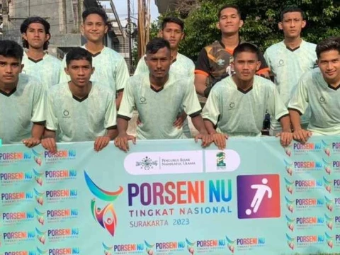 Kesebelasan NU Aceh Menang Telak 7-0 atas Kalimantan Timur