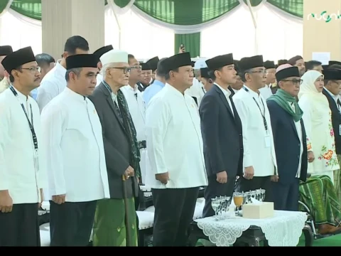 Prabowo Dan Deretan Tokoh Nasional Hadir dalam Pembukaan Muktamar Ke-35 NU