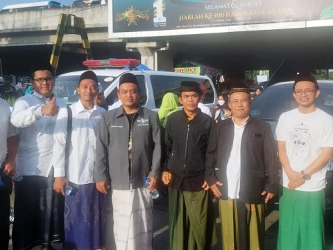 Kenang Jasa Kiai Wahid Hasyim, Rombongan UII Gabung di Gelora Delta