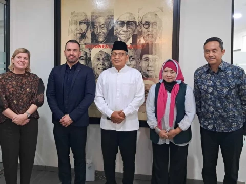 Sambangi PBNU, Wadubes Selandia Baru Dalami Hubungan Islam dan Budaya Indonesia