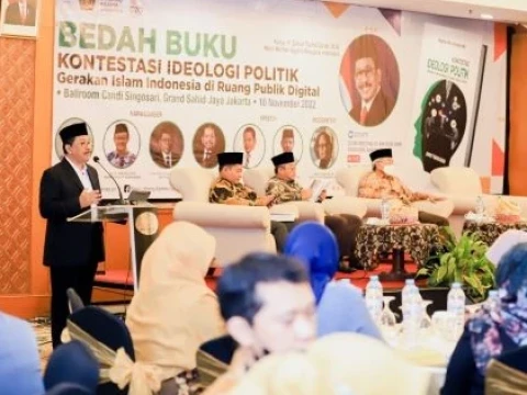 Buku Kontestasi Ideologi Politik karya Wamenag Dibedah BLA Jakarta 